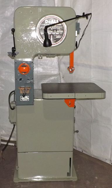 16" DoALL ... VERTICAL BANDSAW ... BLADE WELDER